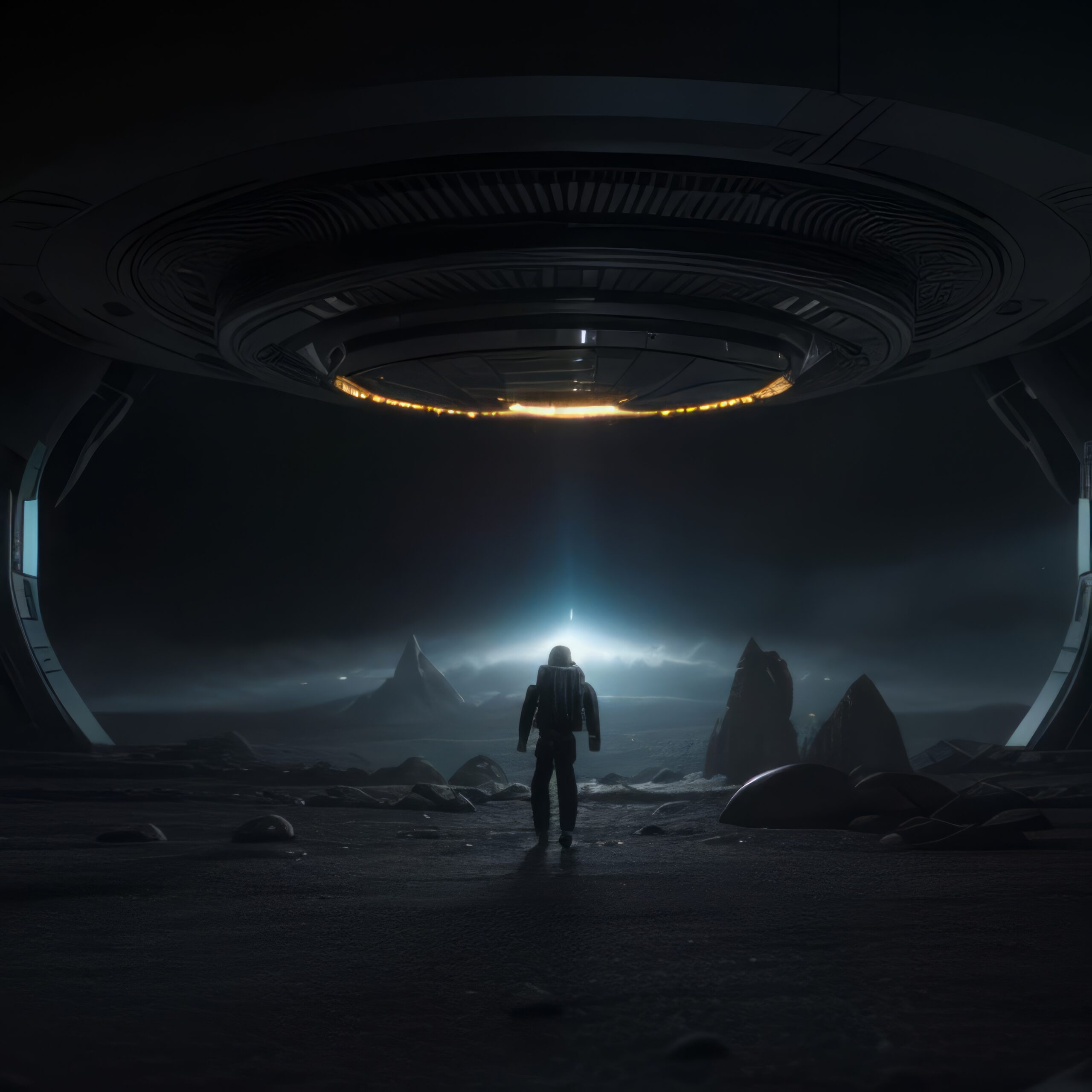 Alien Encounter by Girard