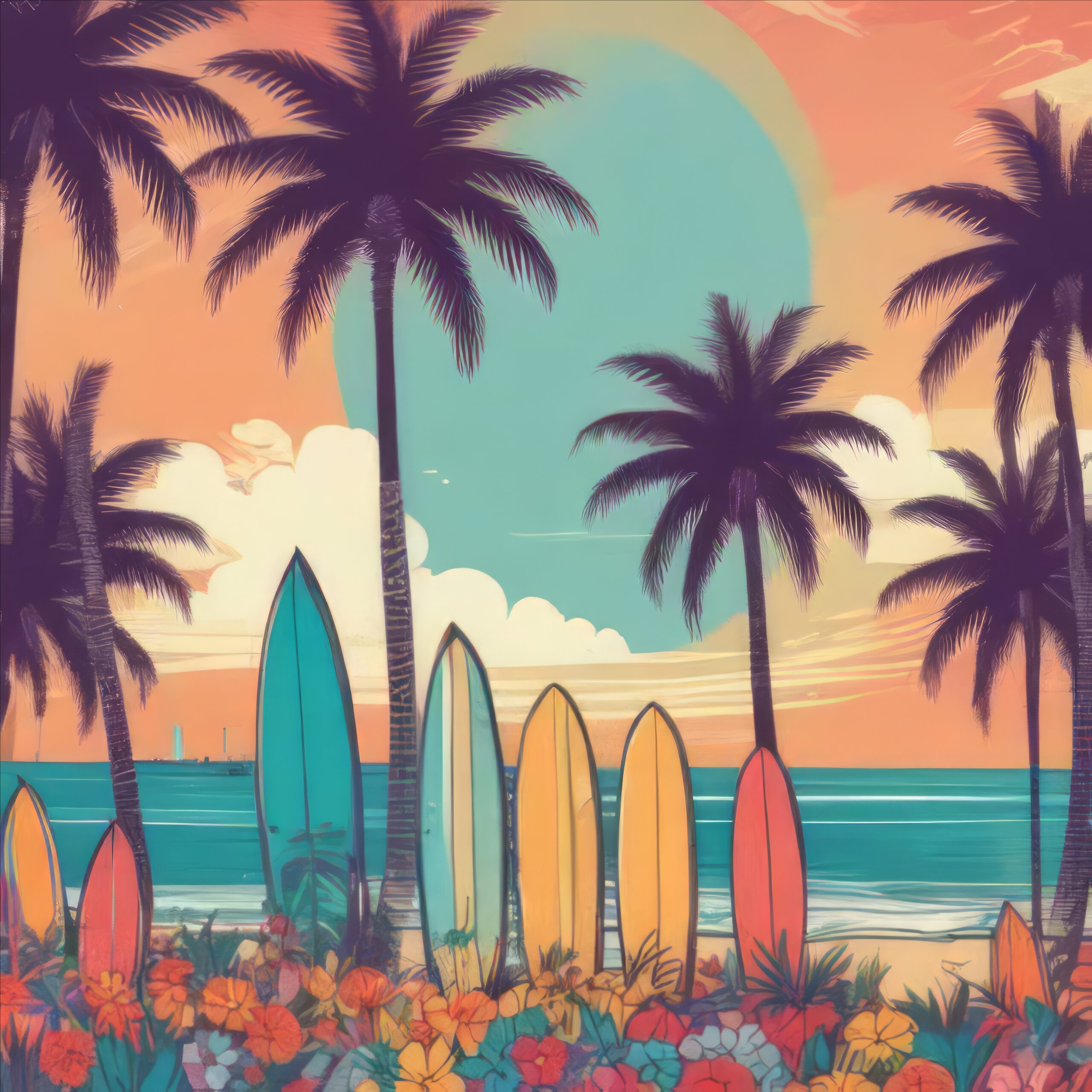 Beach Bums by Girard