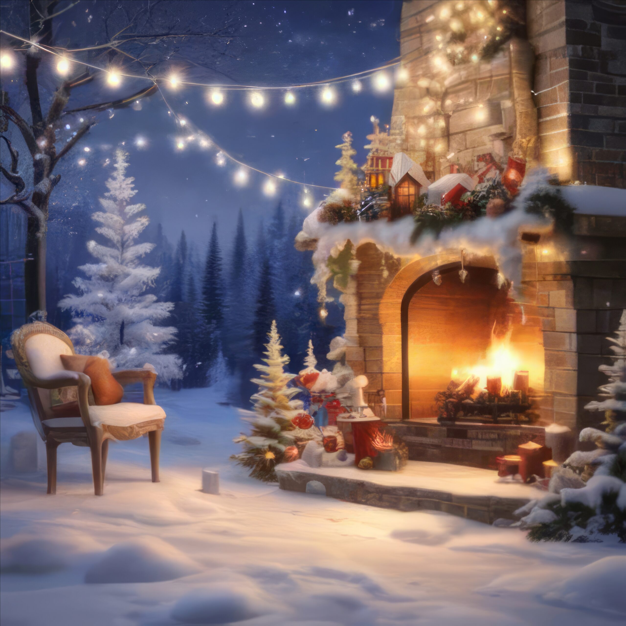 Christmas Eve Magic by Girard