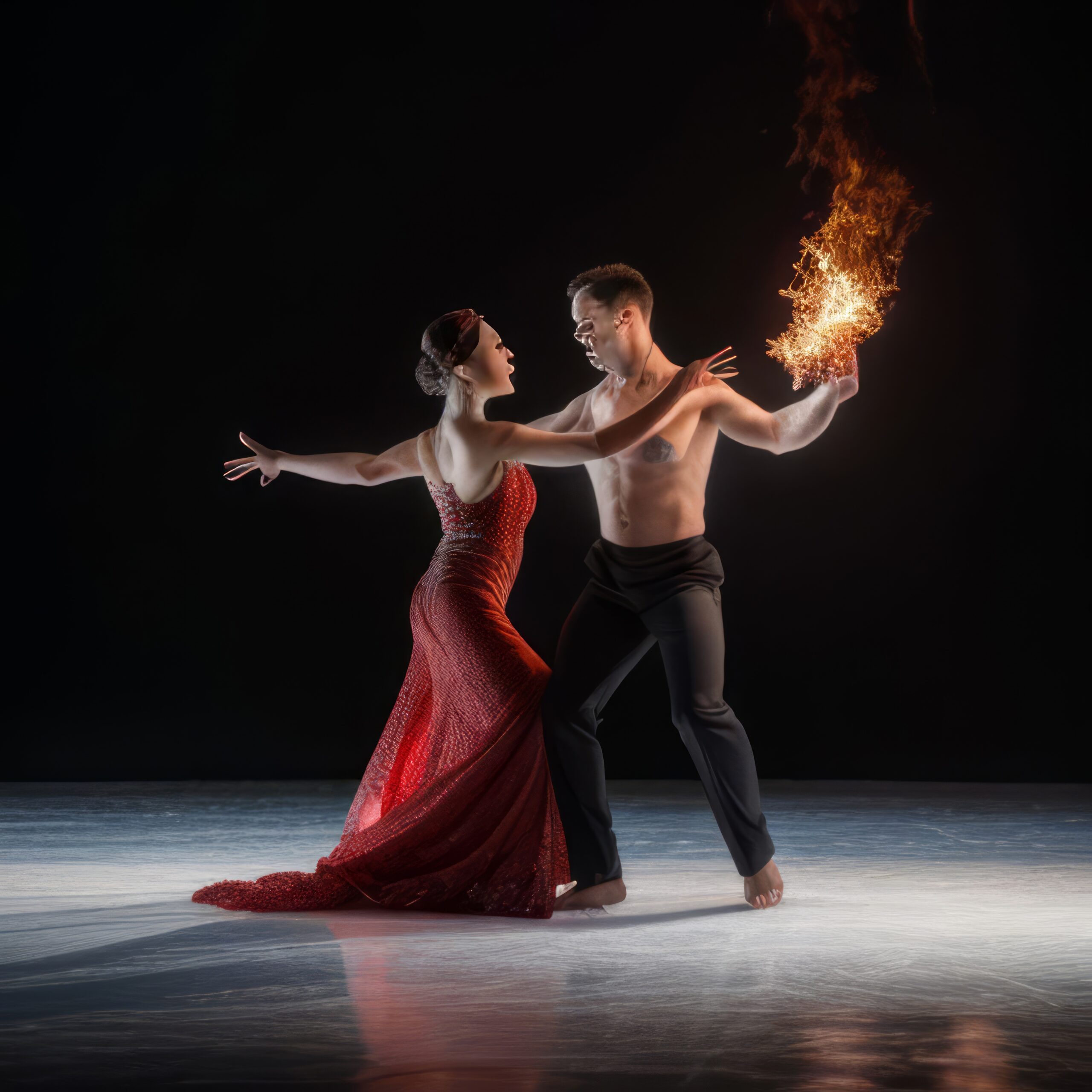 Dance of Fire and Ice by Girard