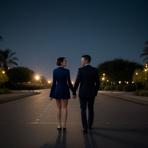 Evening Stroll with My Love by Girard