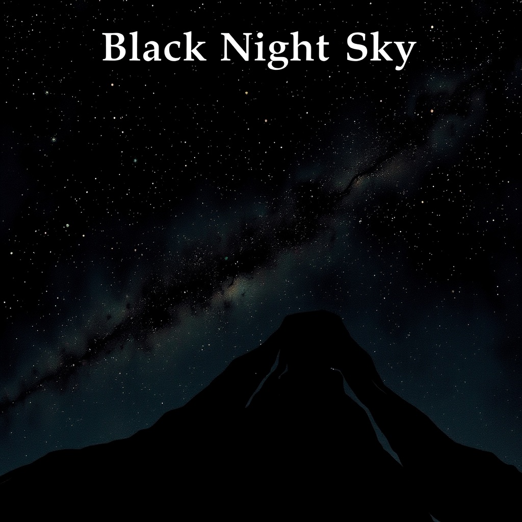 Black Night Sky by Girard