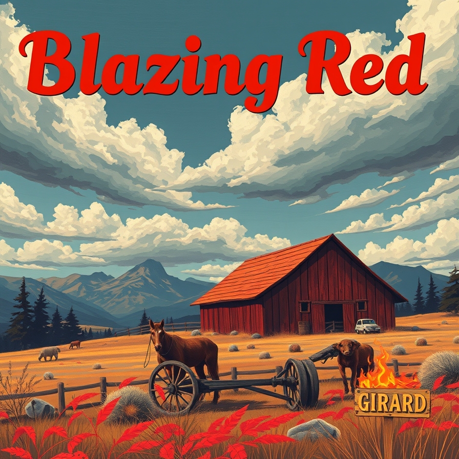 Blazing Red by Girard