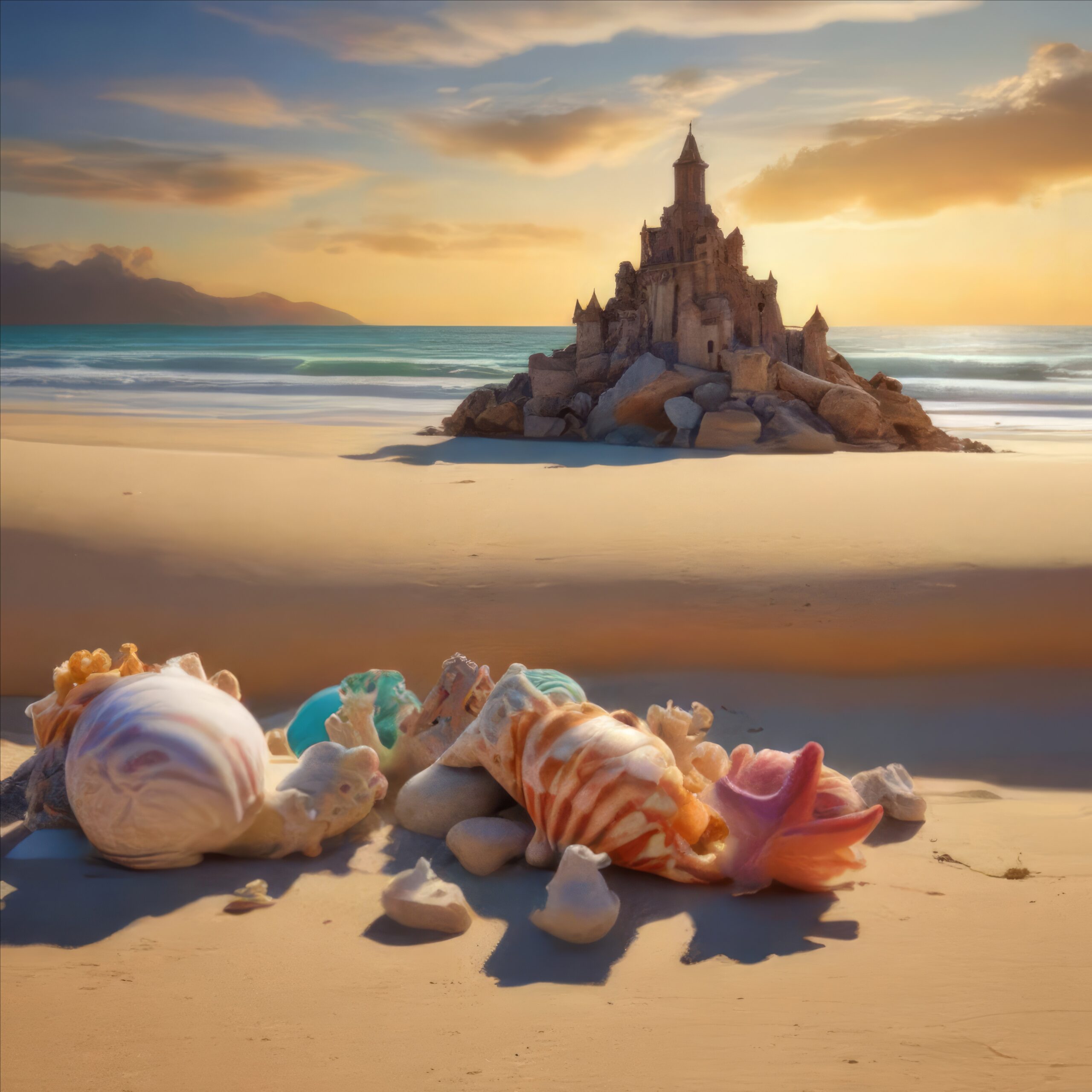 Shells and Sandcastles by Girard
