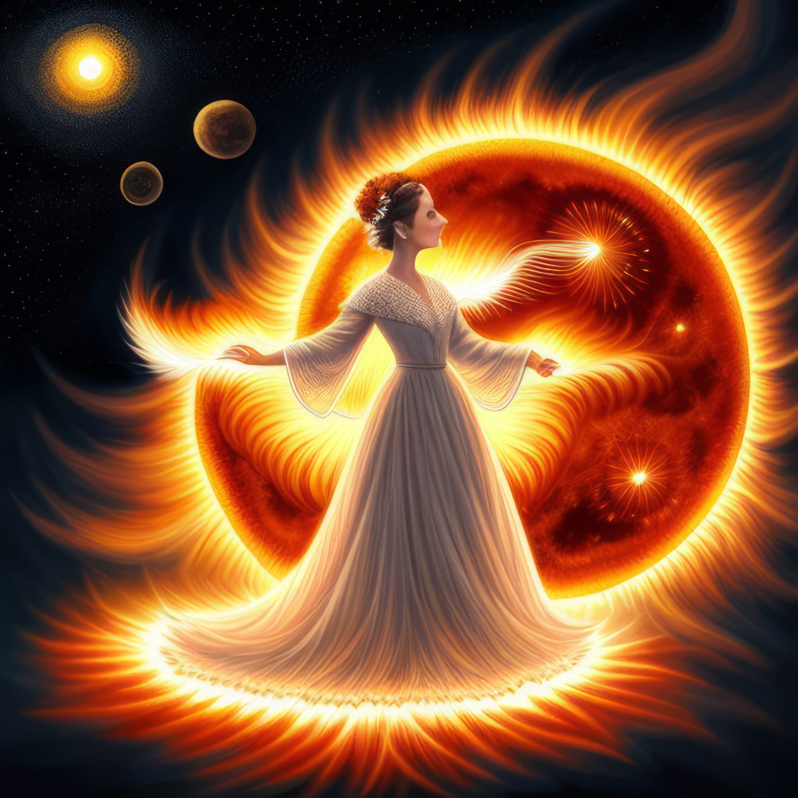 Solar Flare by Girard