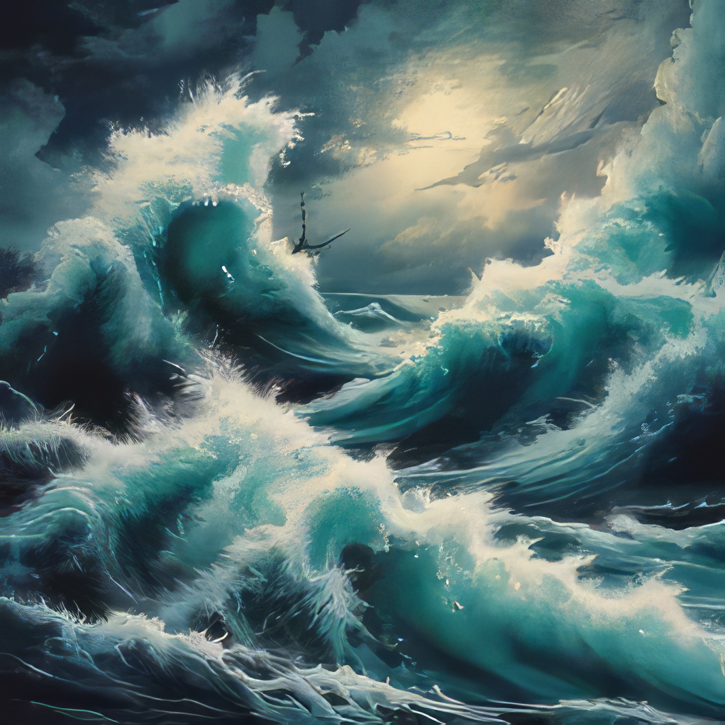 Stormy Seas by Girard