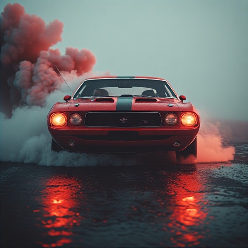 Burning Rubber by Girard