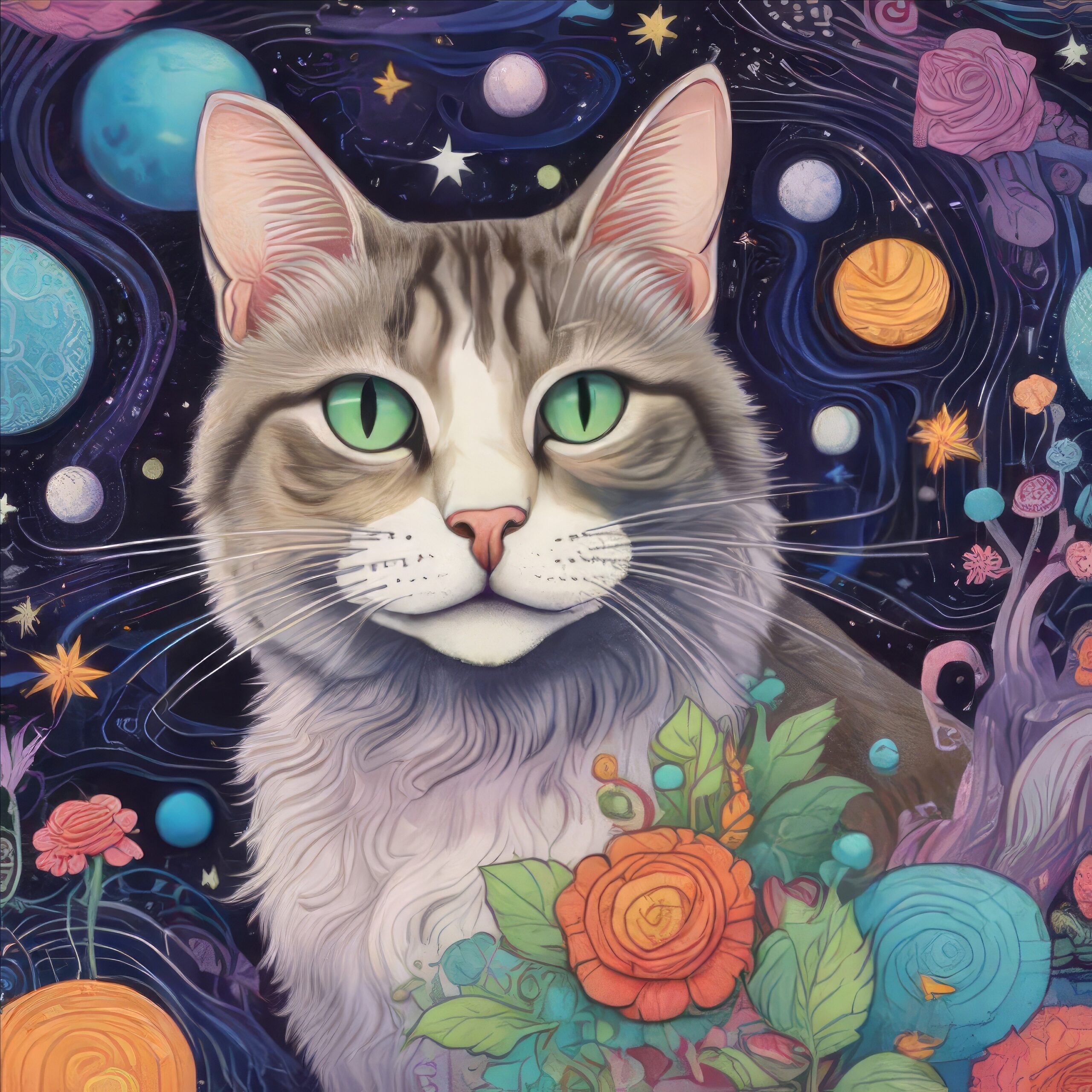 Mystery of the Catnip by Girard