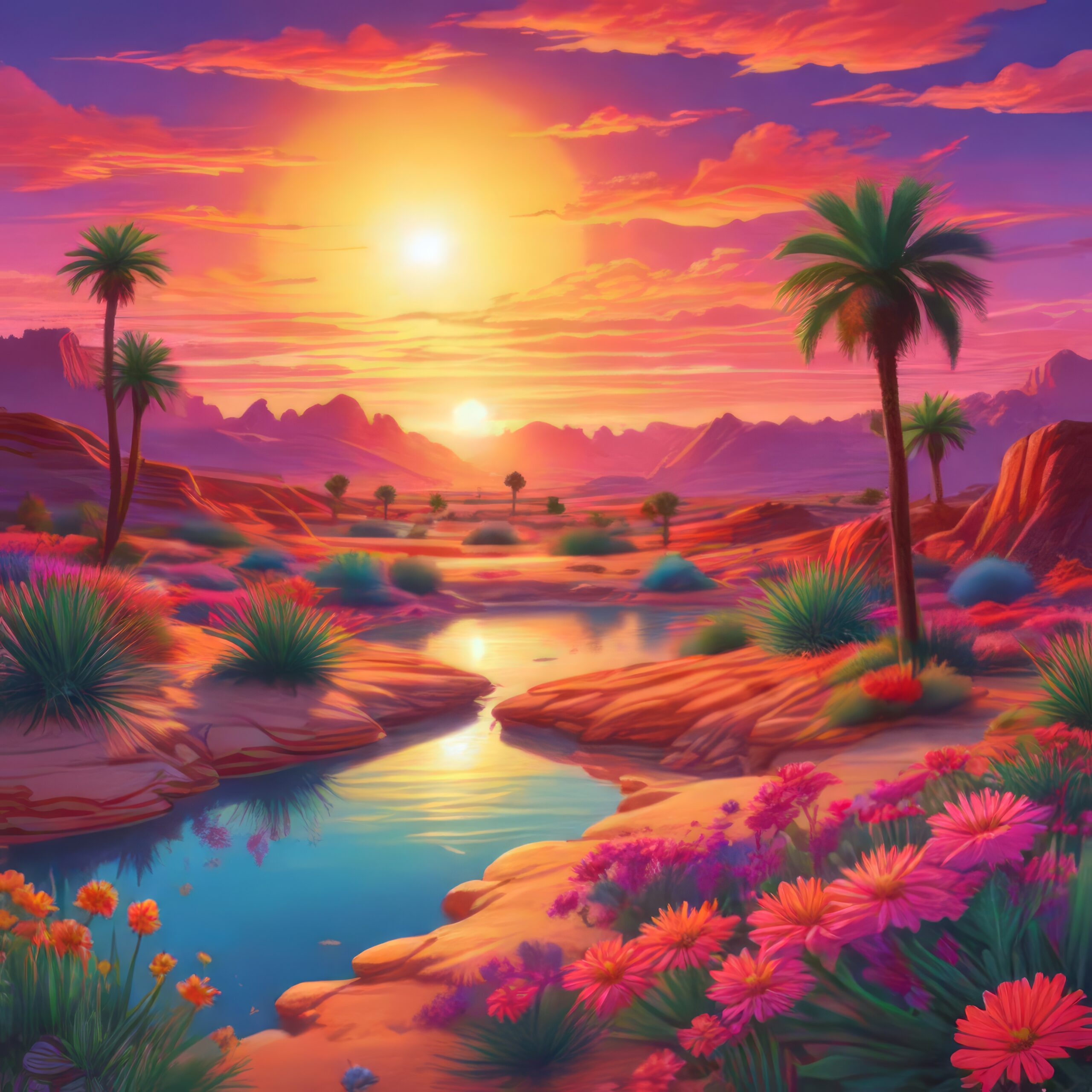 Desert Oasis by Girard