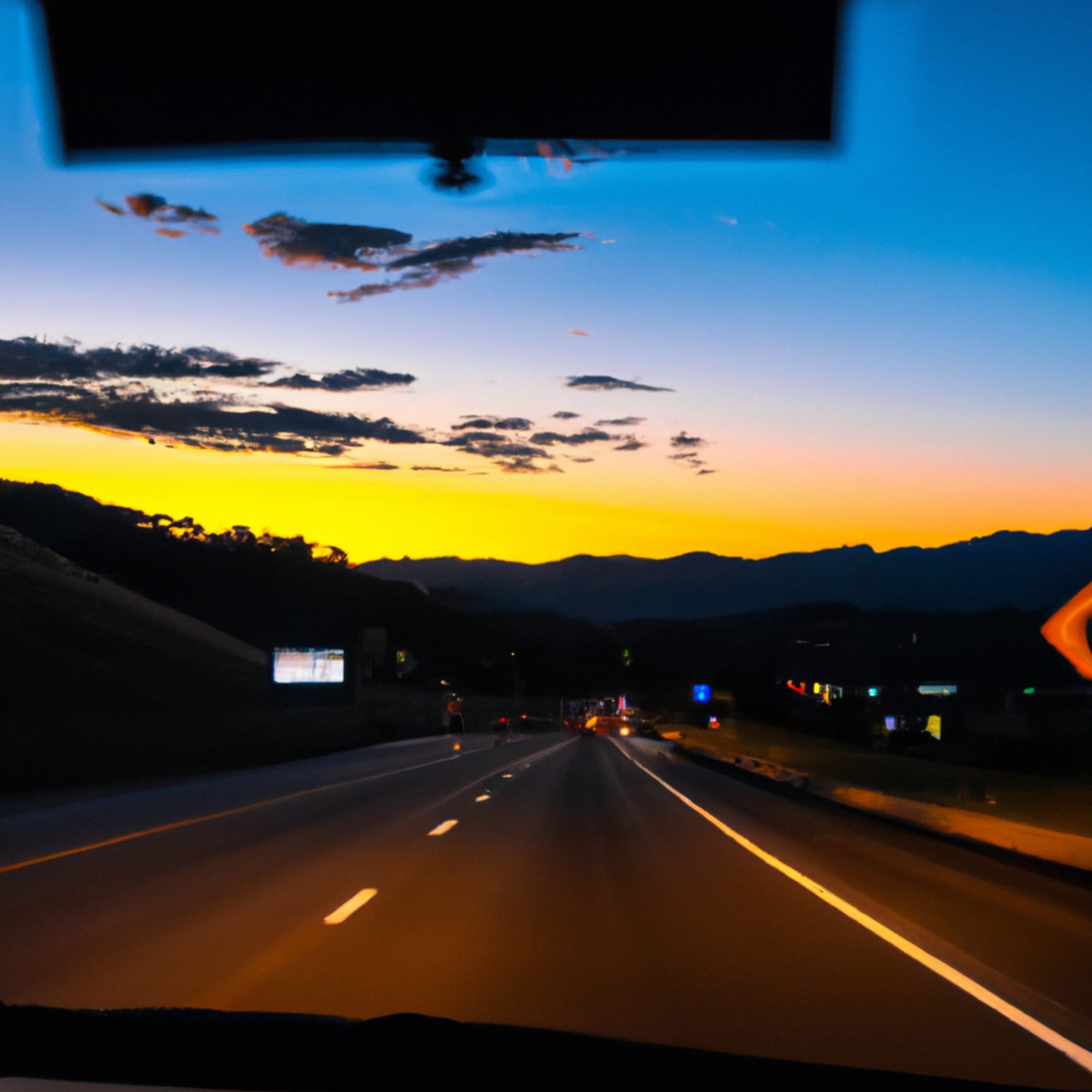 Sunset Drive by Girard