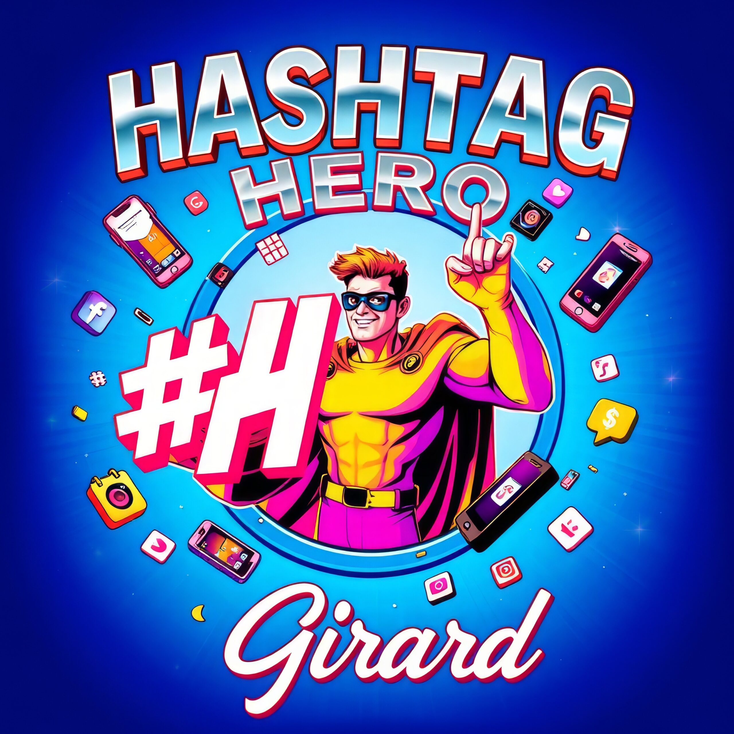 Hashtag Hero by Girard
