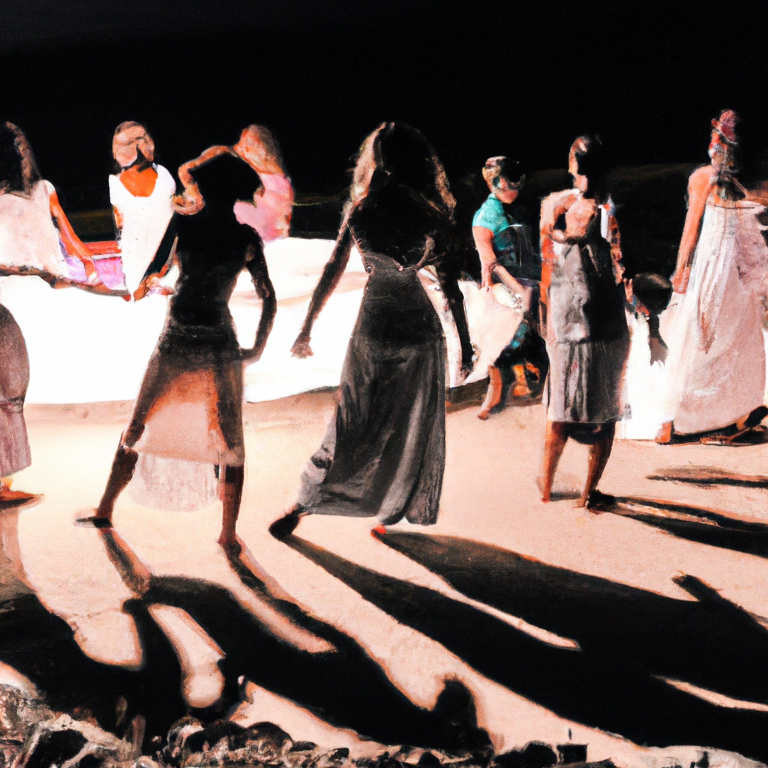 Dancing Shadows by Girard