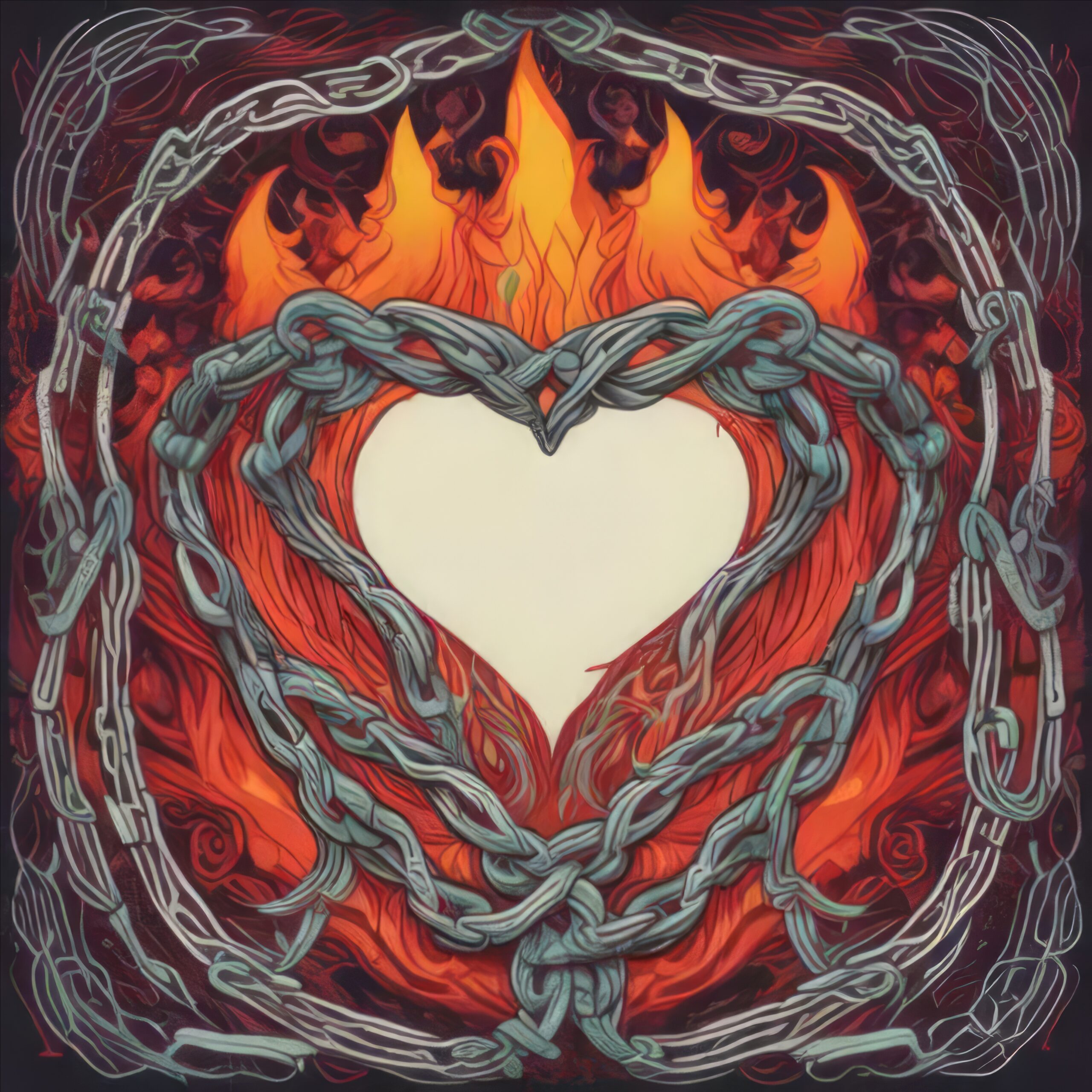 Heart on Fire by Girard