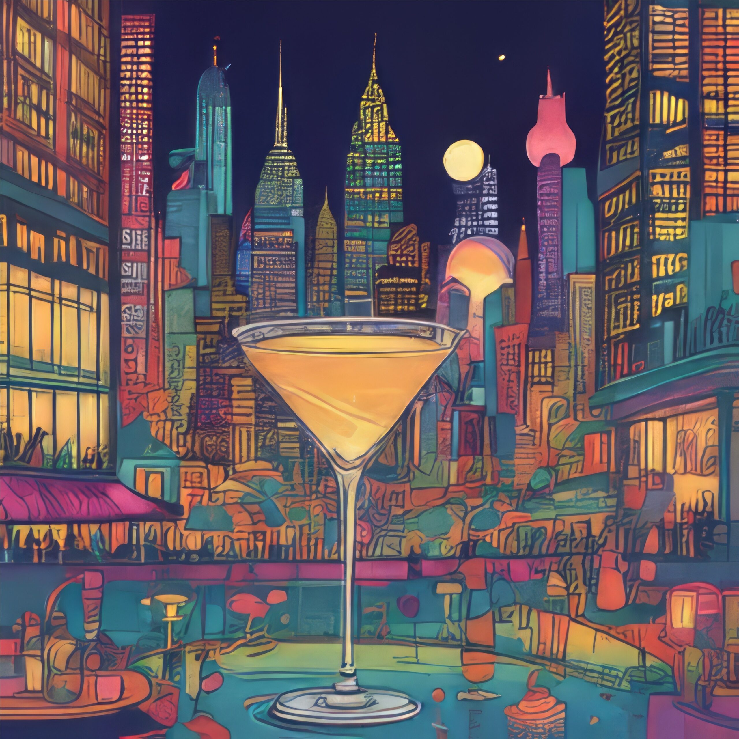 Cocktail Hour by Girard