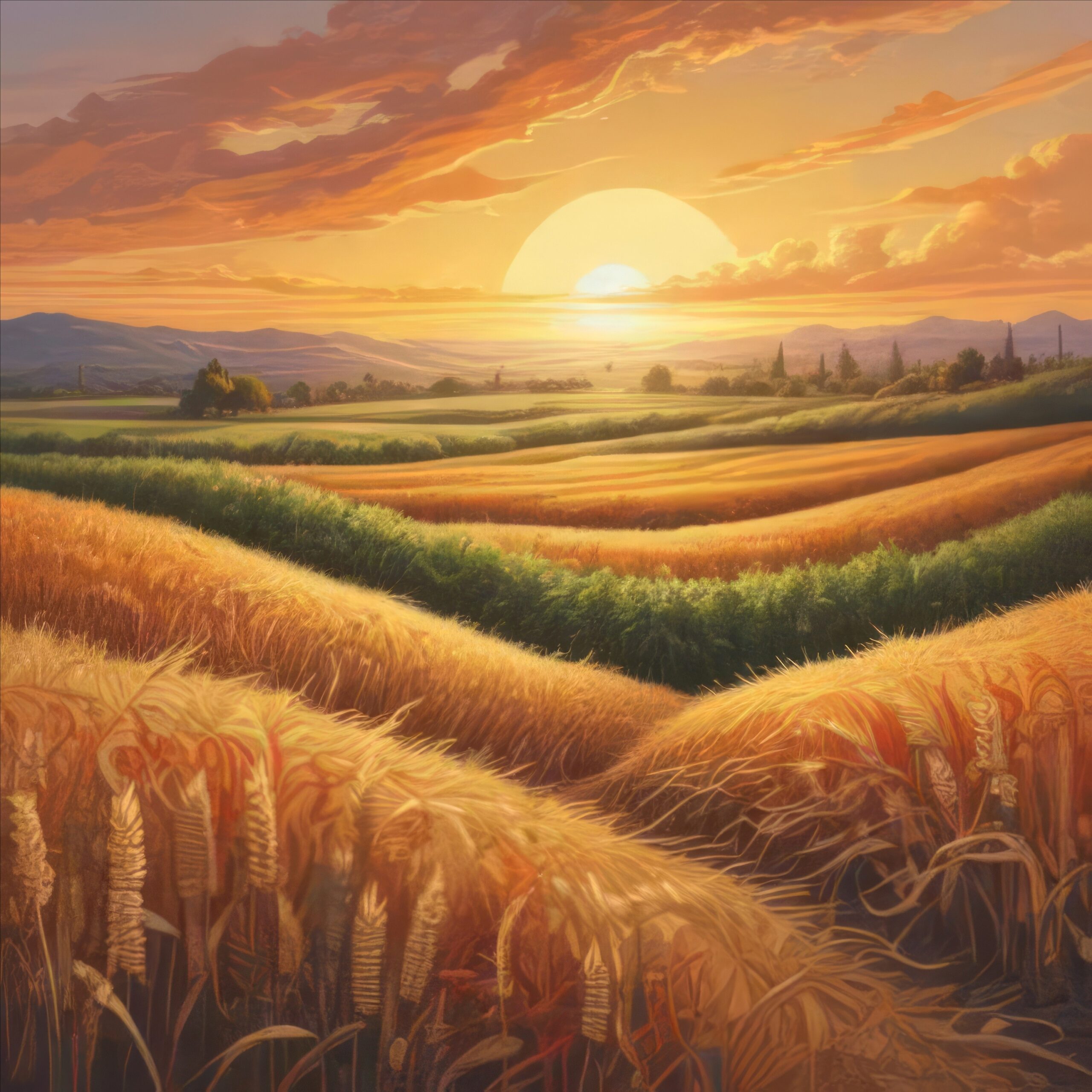 Cornfield Shuffle by Girard