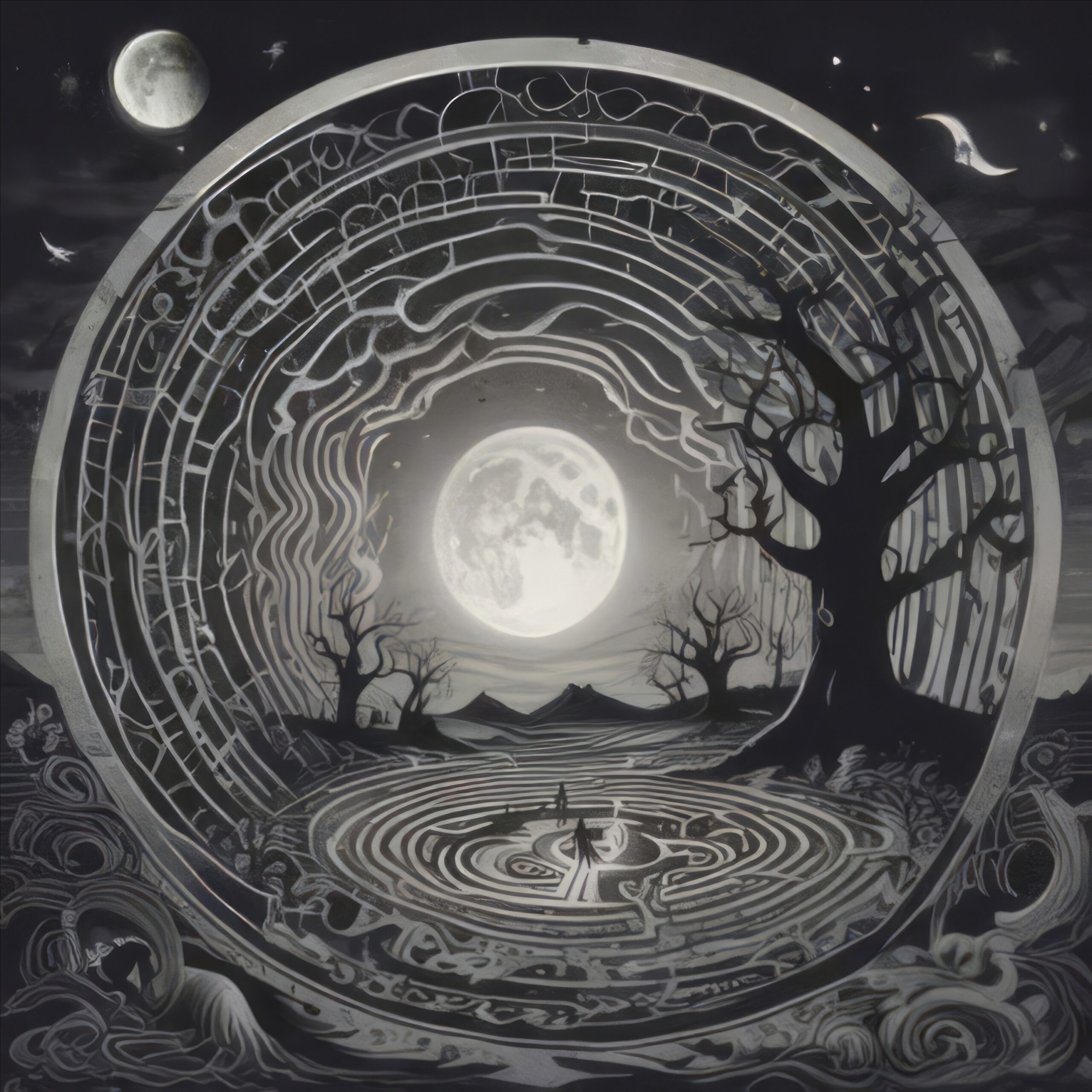 Descent into Darkness by Girard