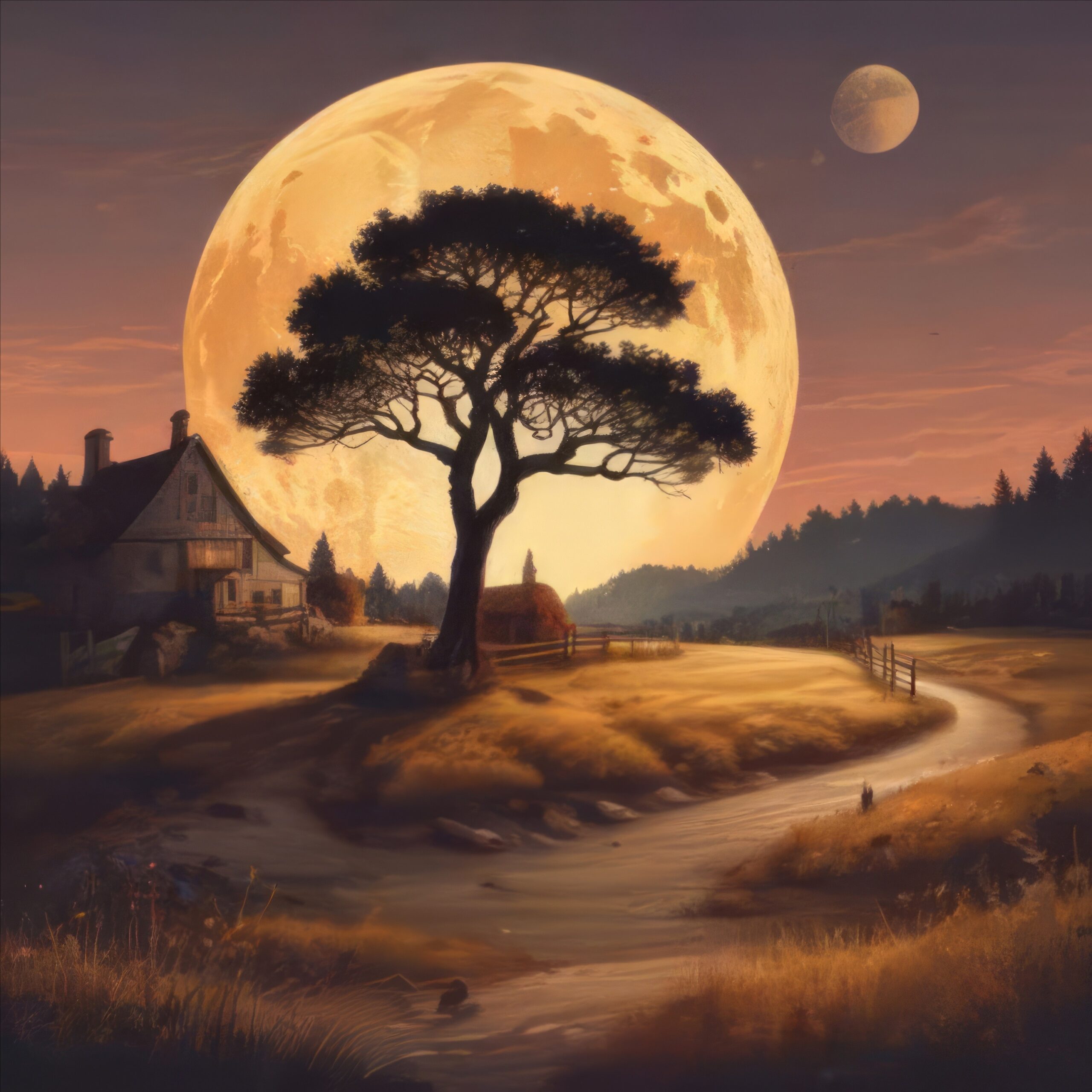 Harvest Moon by Girard