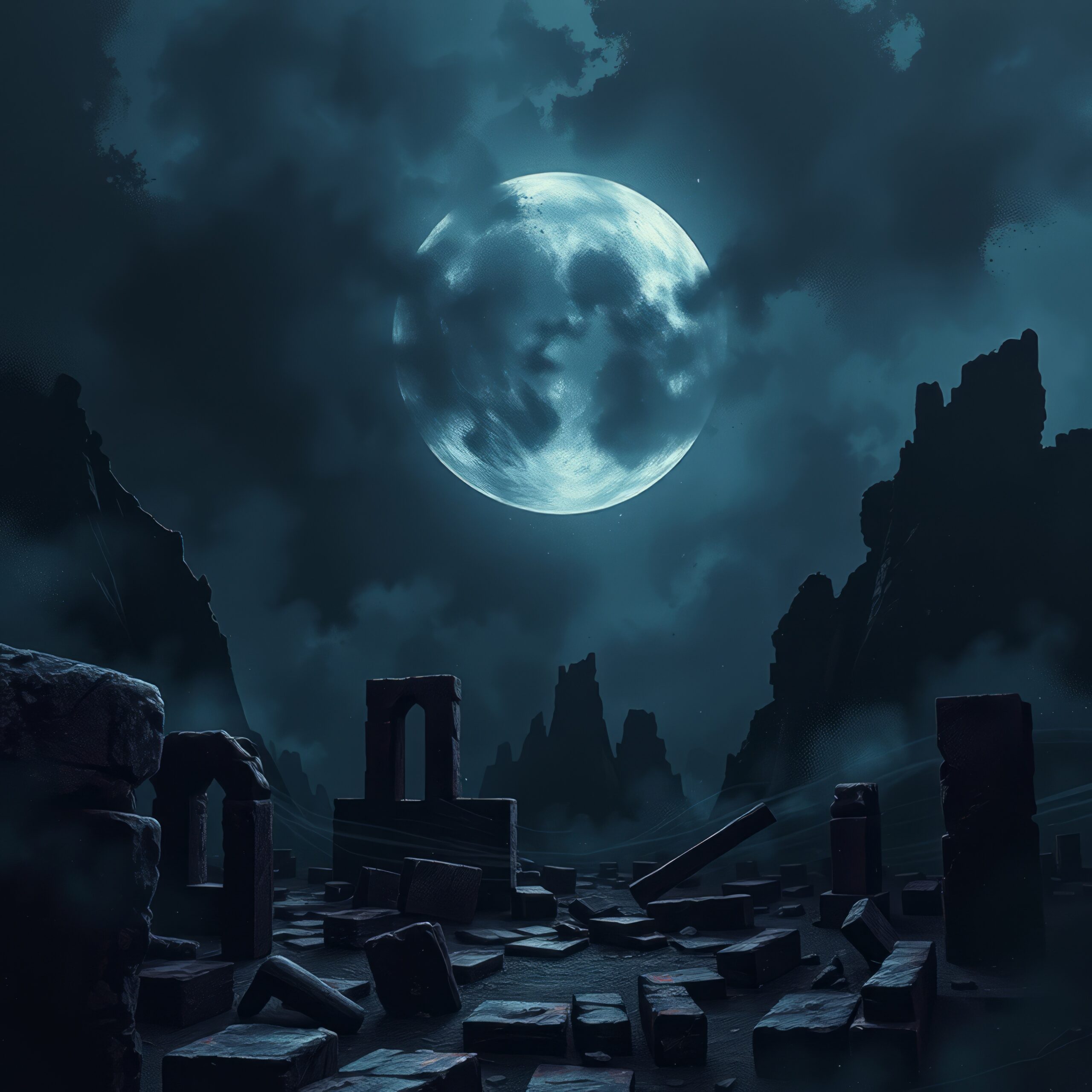 Beneath the Blackened Sky by Girard