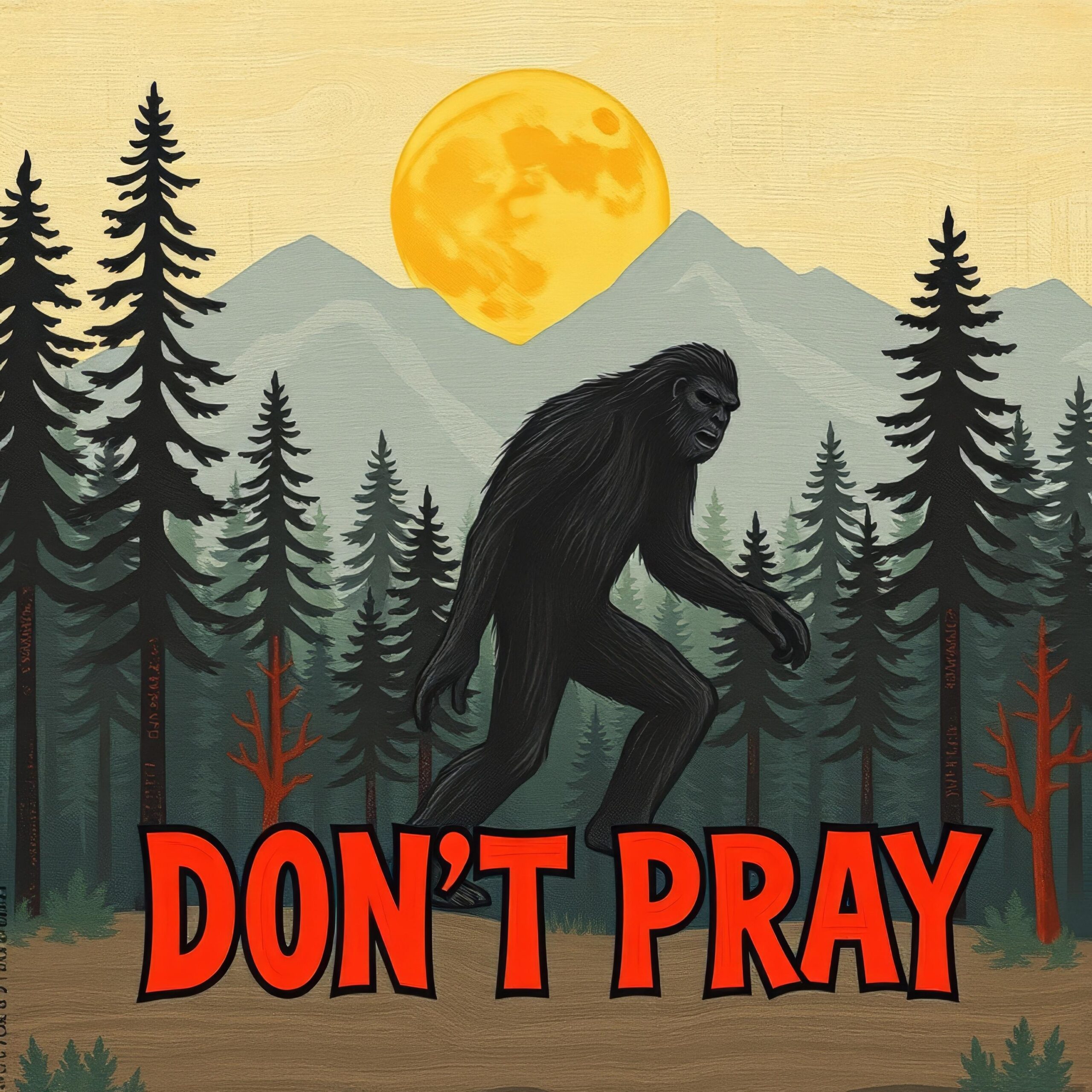 Bigfoot Don’t Pray by Haunted Hills Revival
