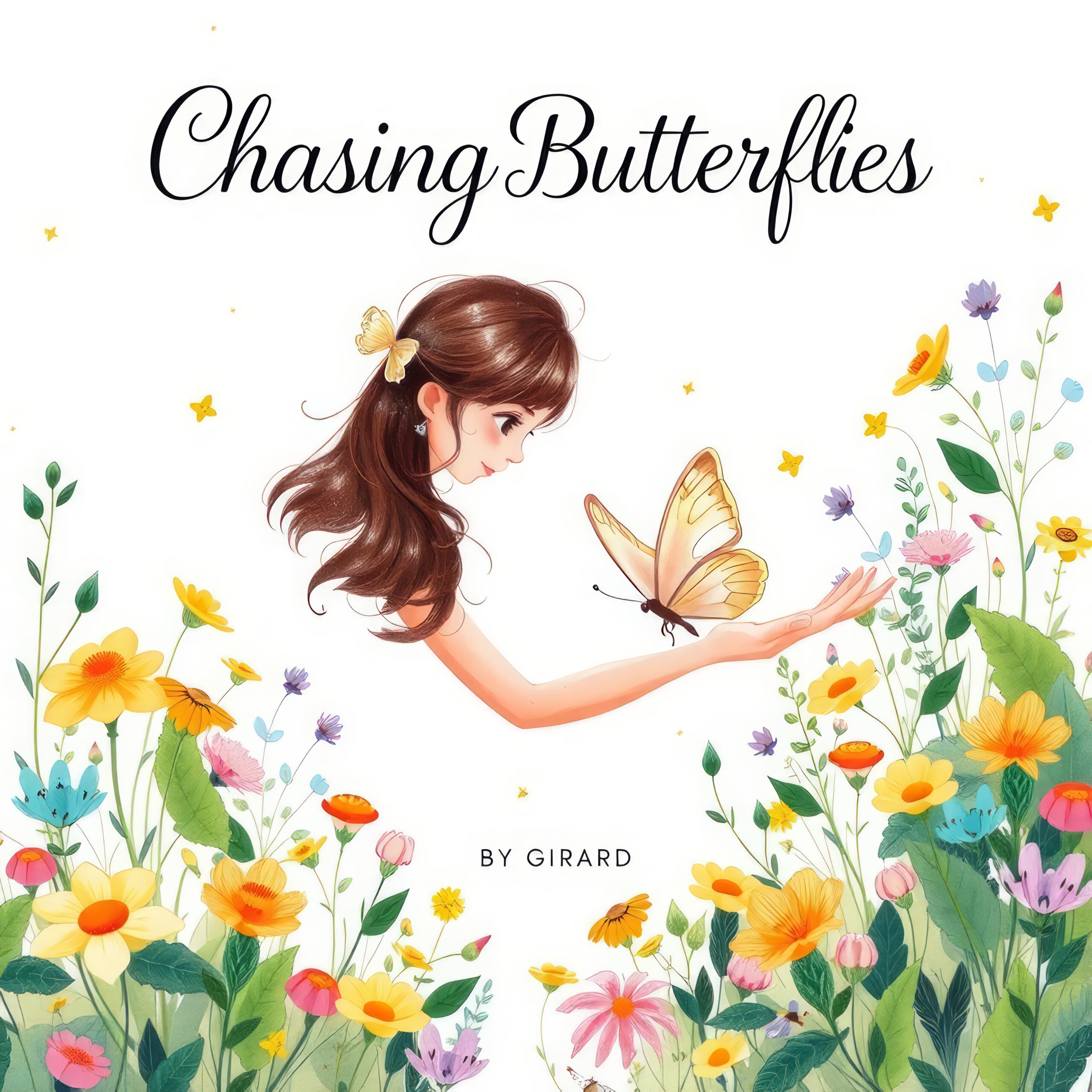 Chasing Butterflies by Girard