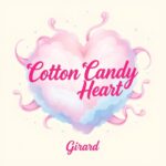Cotton Candy Heart by Girard