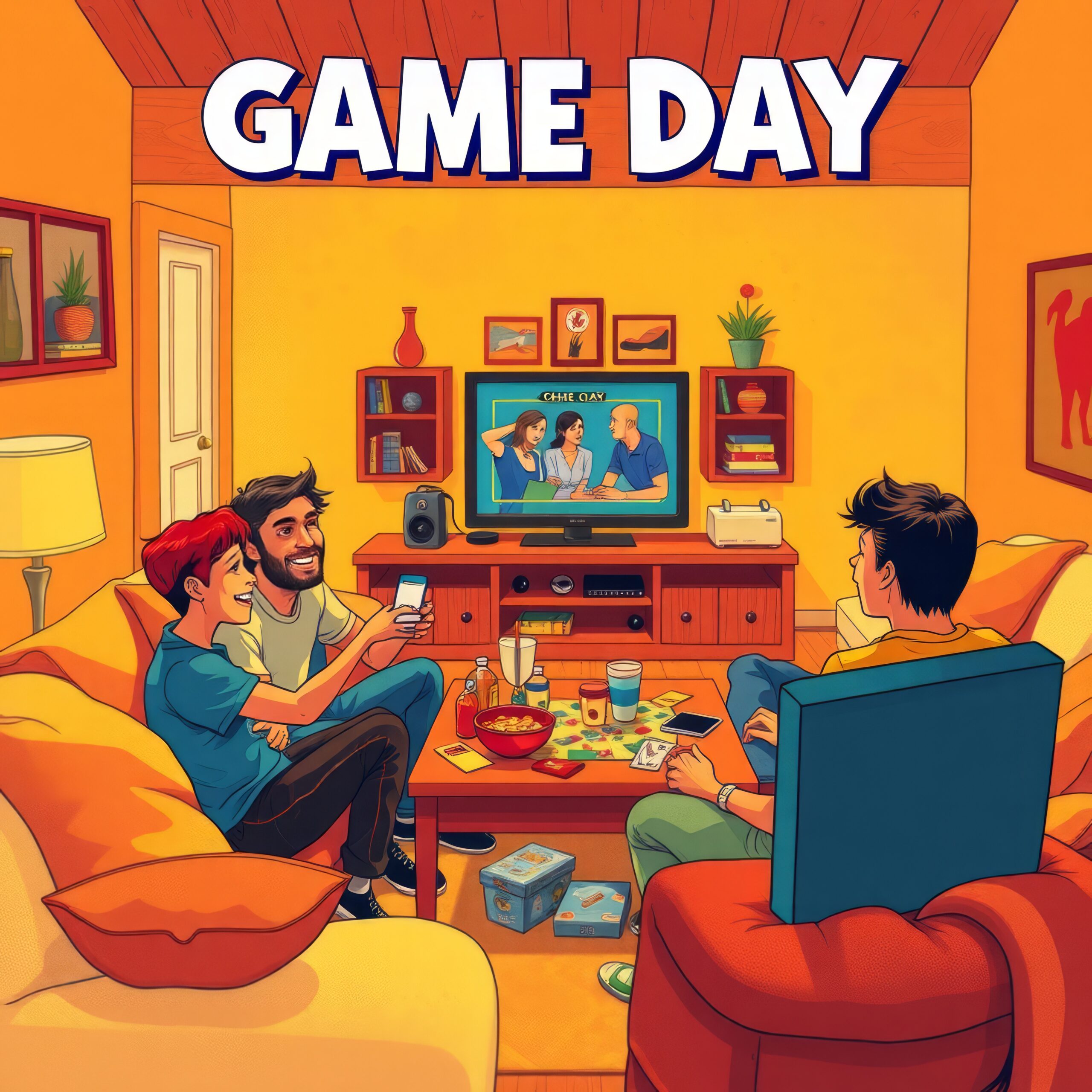 Game Day At Home by Girard