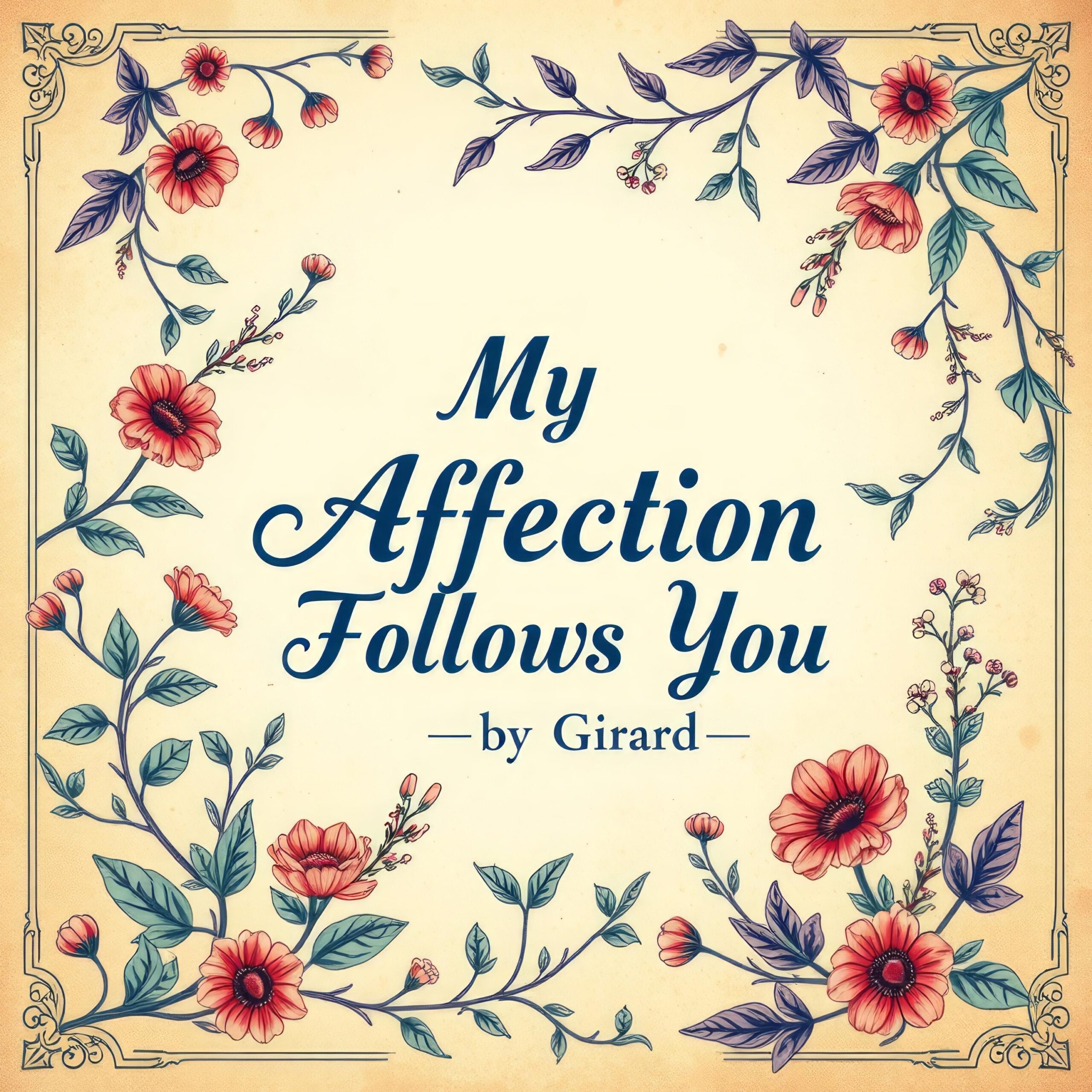 My Affection Follows You by Girard