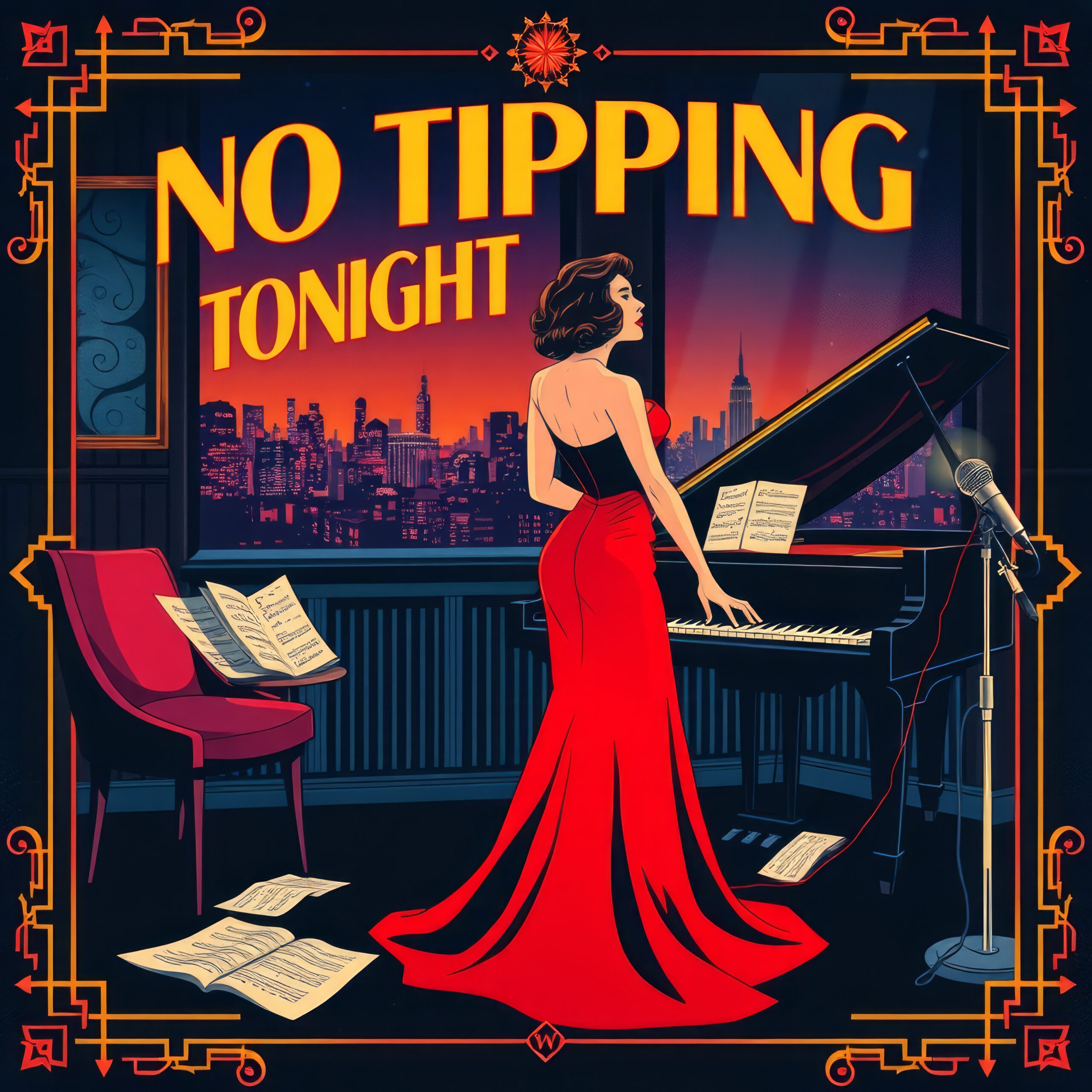 No Tipping Tonight by Girard