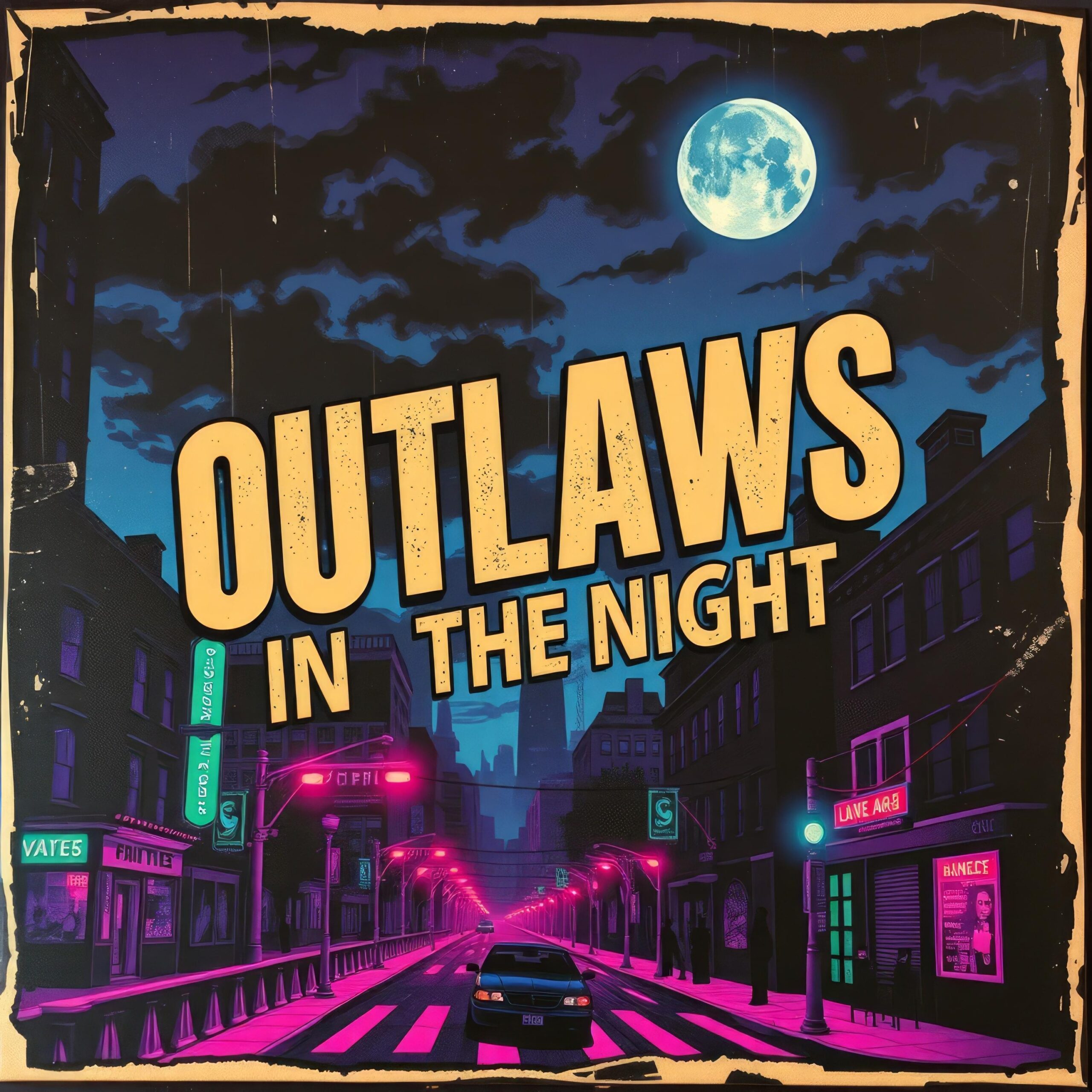 Outlaws in the Night by Girard